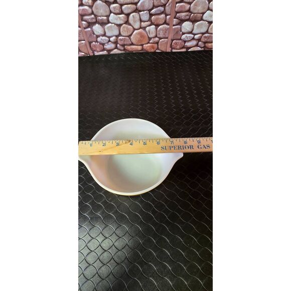 Vintage Pyrex Old Orchard Yellow Serve & Store Casserole Dish Bowl 473 1 Quart w - Picture 8 of 10